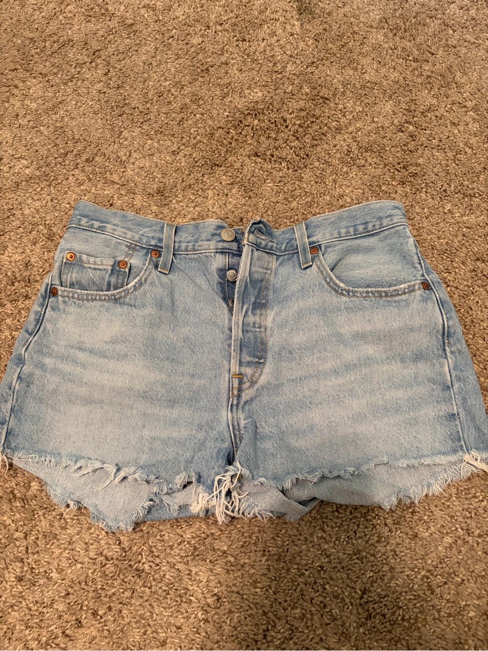 Levi's Cutoff Denim Shorts